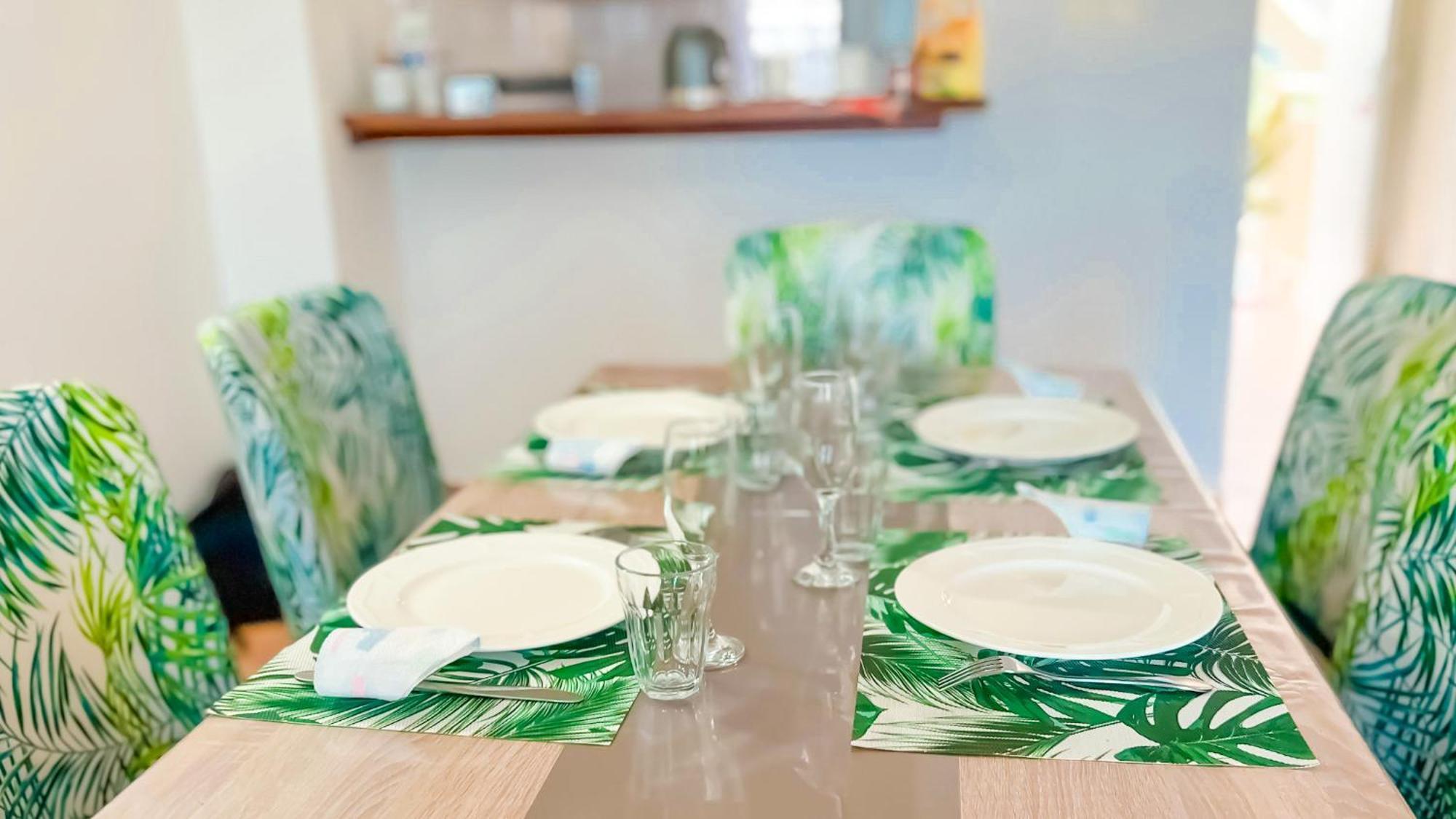 Magnifique Appartement Fleurs Caraibes - 6 Personnes En Residence Avec Piscine Privee - Sainte Anne Bagian luar foto